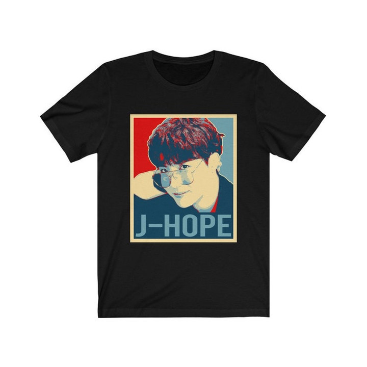 J Hope BTS Korean Boy Band KPop Music Group Fan Unisex Gift T Shirt