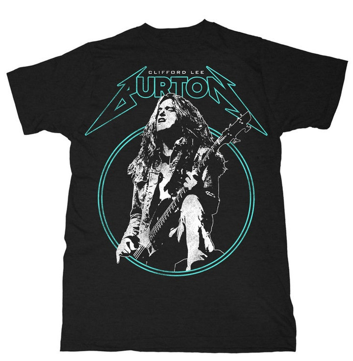 Cliff Burton Metallica Master of Puppets Live Official Tee T Shirt Mens Unisex