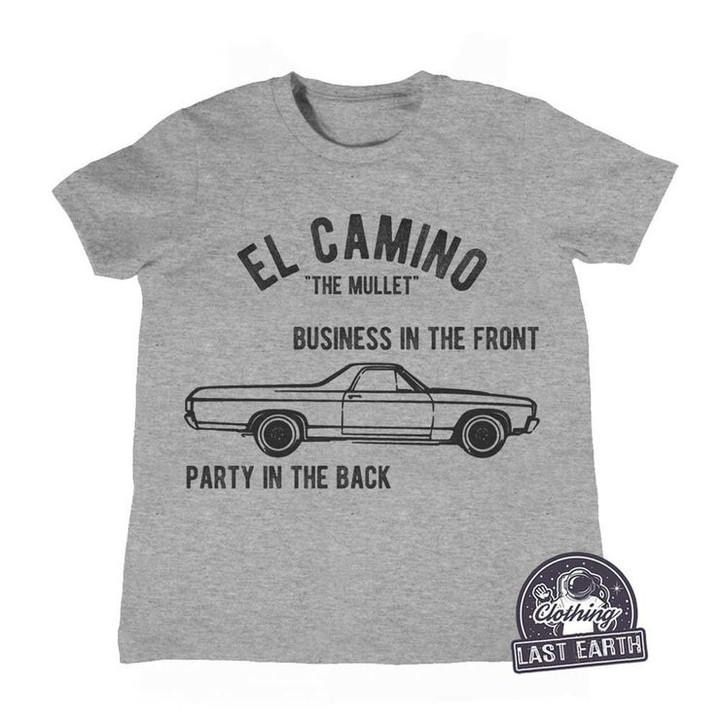El Camino Kids Shirt Baby Gift Boy Girl Nephew Kids Car Shirts Boys Back To School Shirt Summer Shirts Graphic Tees
