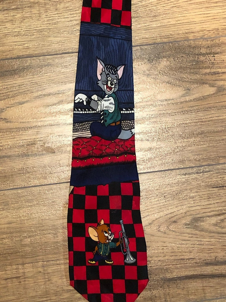 1993 Vintage Tom  Jerry Necktie