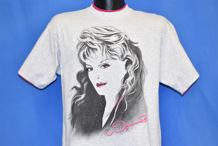 90s Wynonna Judd Portrait Layered t shirt Medium