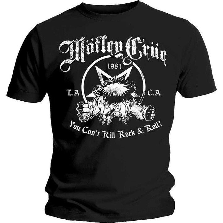 Motley Crue Los Angeles California Nikki Sixx Official Tee T Shirt Mens Unisex