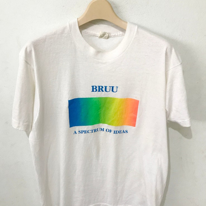 Vintage 80s BRUU A Specrum Of Ideas Shirt Size L