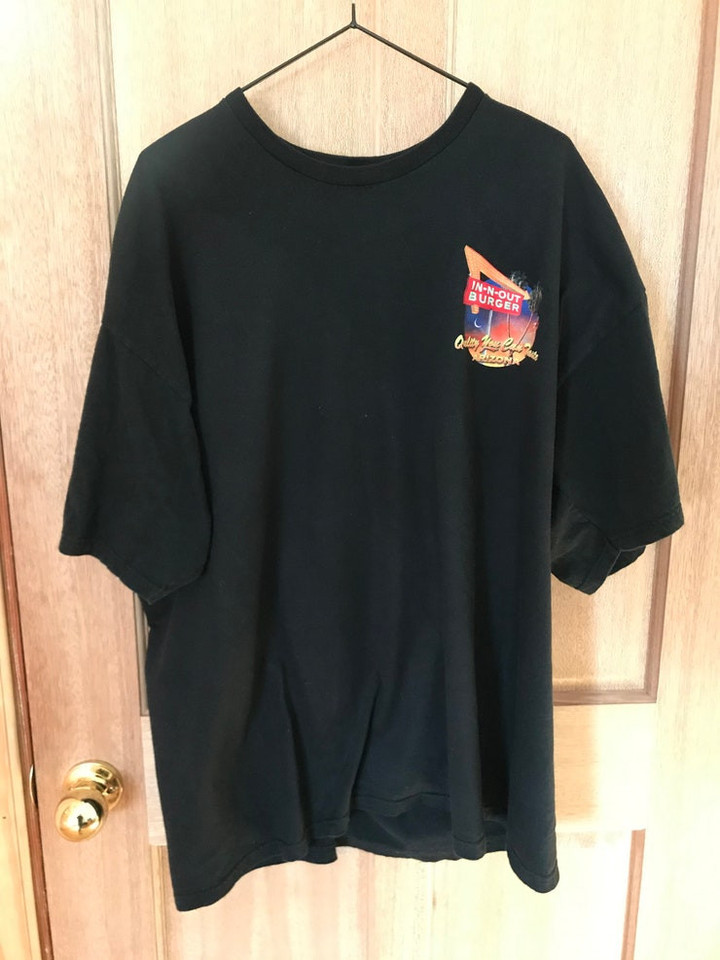In N Out Burger Mens T Shirt XXL