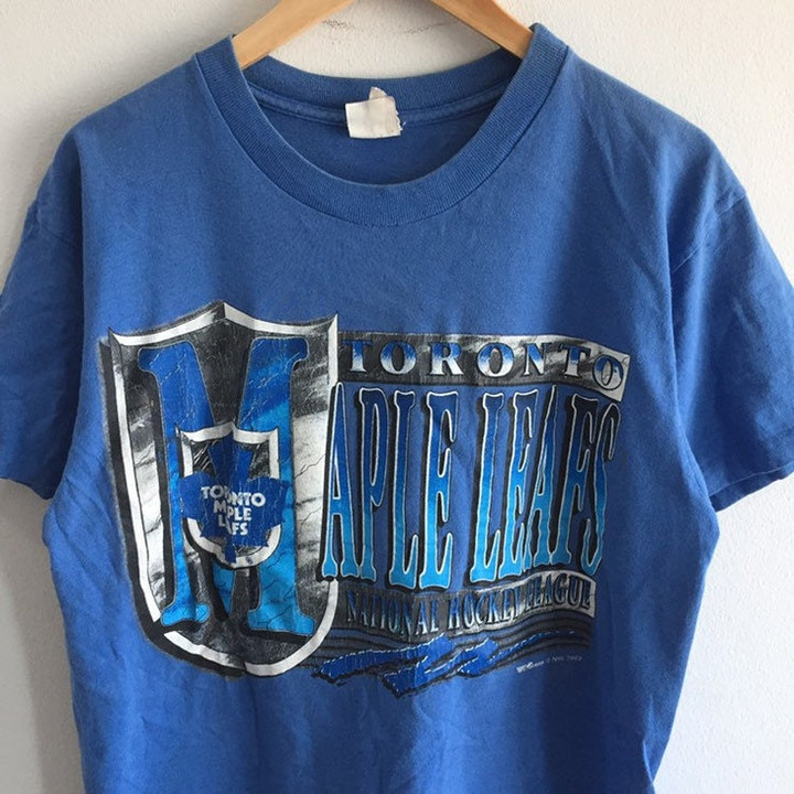 Vintage 1992 Toronto Maple Leafs T Shirt size L