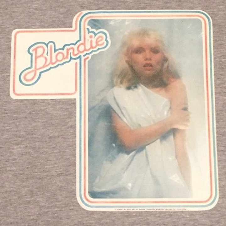 Vintage Blondie transfer T shirt