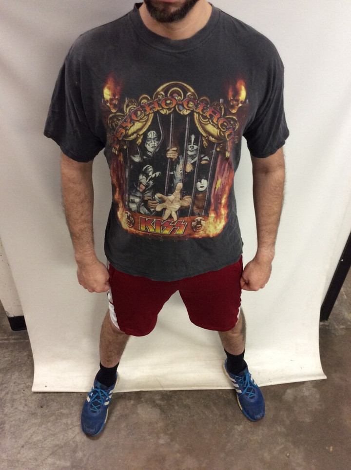 Vintage 90s 1998 Kiss Rock Band Concert Psycho Circus Tour Live in 3D  T shirt Size XL