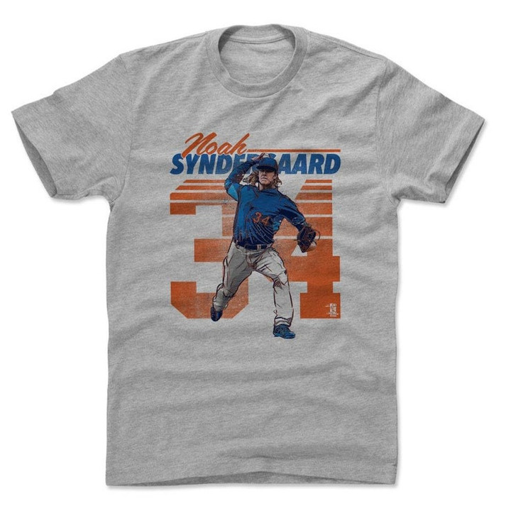 Noah Syndergaard Mens Cotton T Shirt   New York M Baseball Noah Syndergaard Retro O