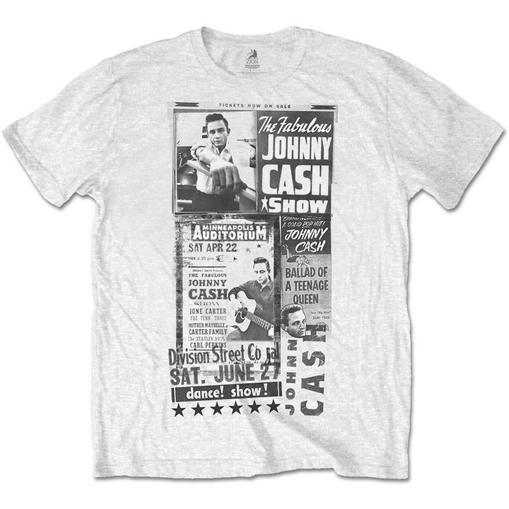 The Fabulous Johnny Cash Show Official Tee T Shirt Mens Unisex