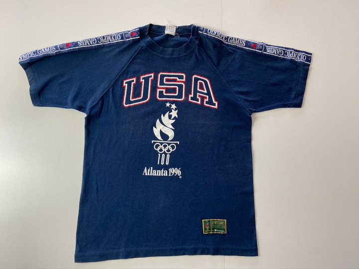 USA Olympic Games Atlanta 1996 T shirt Olympic Games Atlanta American sports t shirt USA sports t shirt vintage t shirt from the 90s
