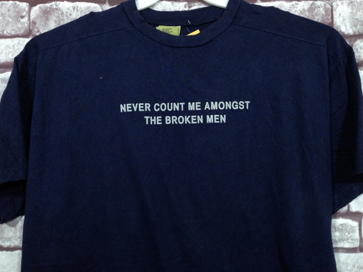 Vintage the broken men T Shirt size 2XL