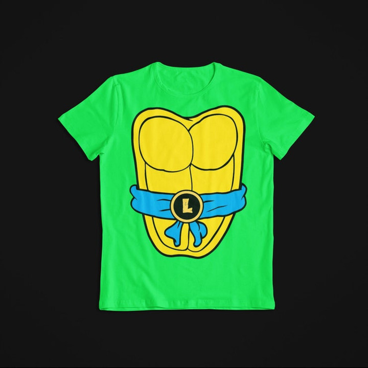 Leonardo TMNT Teenage Mutant Ninja Turtles Custom T Shirt Unisex Mens  Womens Clothing Cool Shirt Vintage Clothing Cartoon Shirt