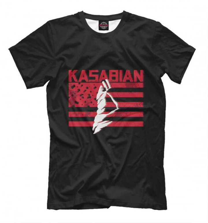 Kasabian Black T Shirt Mens and Womens All Sizes