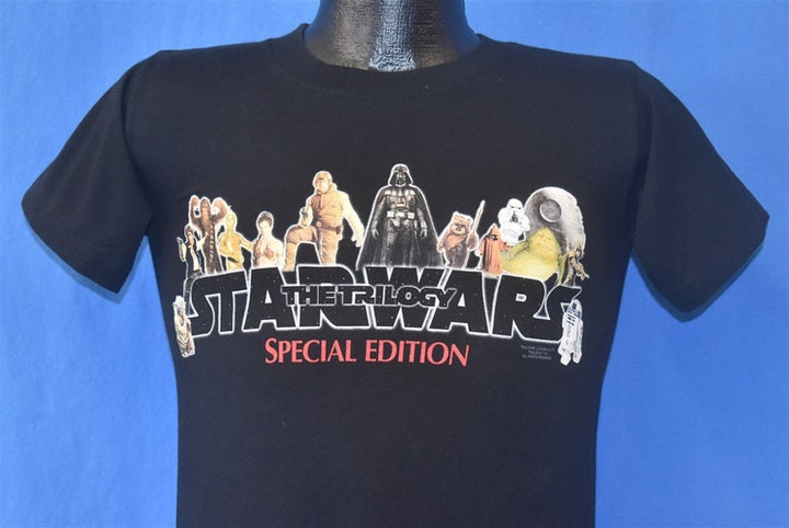 80s Star Wars  Trilogy Special Edition t shirt Youth Large Vintage Tee
