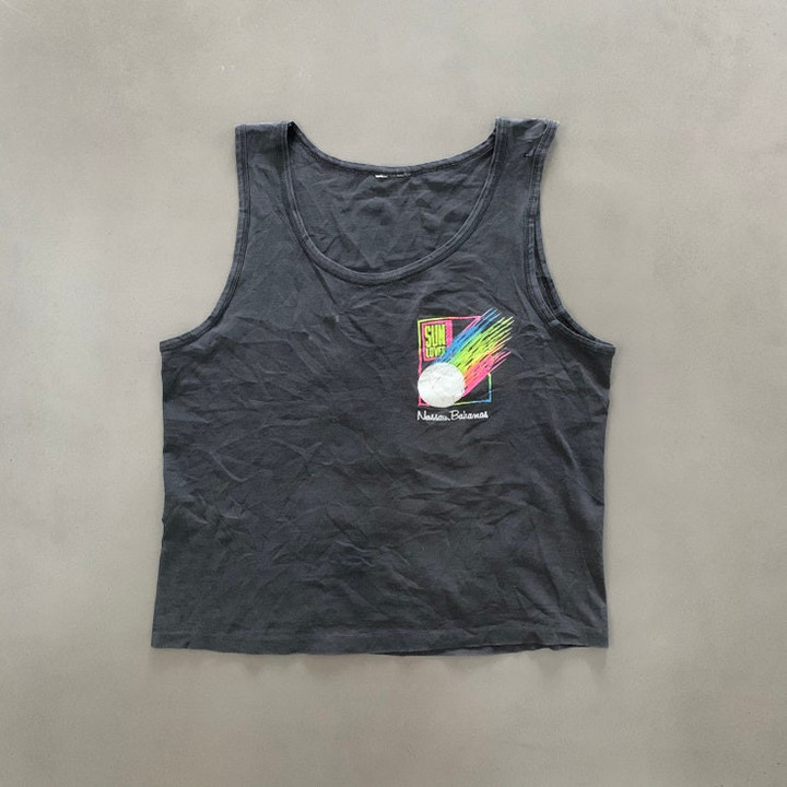 Vintage 1990s Volley Ball Tank size Large