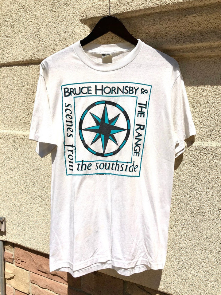 Rare Vintage 1988 Bruce Hornsby and the Range T shirt