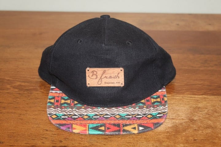 Tribe Called B FRESH HAT   Tribal Print Flat Bill Hat