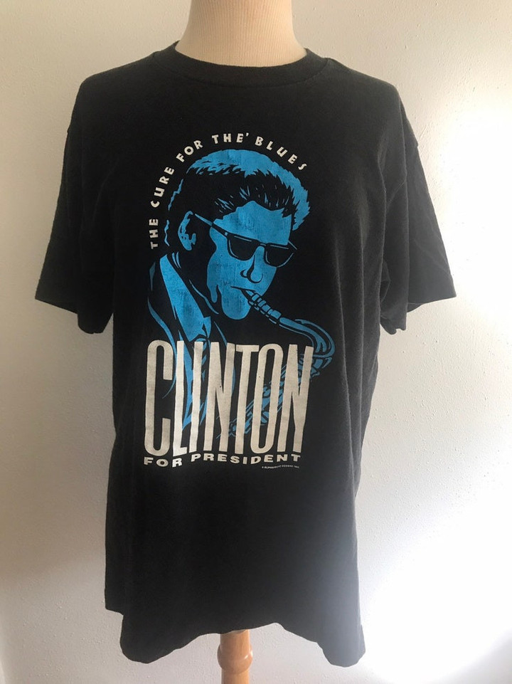 1992 Clinton campaign t shirt