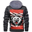 North Sydney Bears Indigenous Limited - Rugby Team Zipper Leather Jacket | Rugbylife.co
