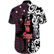 Rugbylife Clothing - Anzac Day Kangaroo Aboriginal & Kiwi Maori Short Sleeve Shirt