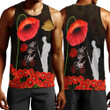 Rugbylife Clothing - Lest We Forget The Army Australia Men Tank Top | Rugbylife.co
