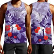Rugbylife Clothing - New Zealand Anzac Fern And Camouflage Men Tank Top | Rugbylife.co
