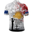 Anzac Day Lest We Forget Camouflage & Poppy Polo Shirt