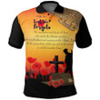 Anzac Day We Shall Remember Them Polo Shirt