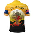 Anzac Day Lest We Forget Animal Polo Shirt