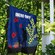 Rugbylife Flag - Australia Anzac Lest We Forget 2022 Flag