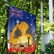 Rugbylife Flag - Australia Anzac Day Soldier Salute Flag
