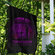 Rugbylife Flag - Anzac Day Remember Australia & New Zealand Purple Flag