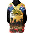 Anzac Day Soldier Going Down of The Sun Oodie Blanket Hoodie | Rugbylife.co
