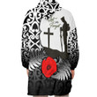 Anzac Day Poppy Remembrance Oodie Blanket Hoodie | Rugbylife.co
