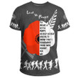 Rugbylife Clothing - New Zealand Anzac Red Poopy T-shirt