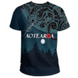 Rugbylife Clothing - New Zealand Paua Silver Fern Poppy  T-shirt