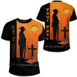 (Custom) Anzac Day Lest We Forget Soldier Standing Guard T-shirt | Rugbylife.co
