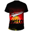 Rugbylife Clothing - Anzac Lest We Forget Sun T-shirt