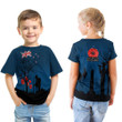 Rugbylife Clothing - New Zealand Anzac Lest We Forget Remebrance Day T-shirt