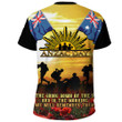Rugbylife Clothing - Anzac Day Soldier Going Down of The Sun T-shirt