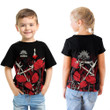 Rugbylife Clothing - Anzac Day Camouflage Poppy & Barbed Wire T-shirt