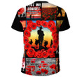 Rugbylife Clothing - Anzac Day Lest We Forget Banner T-shirt