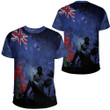 New Zealand Anzac Day Soldier & Poppy Camouflage T-shirt | Rugbylife.co
