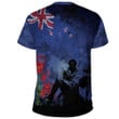 Rugbylife Clothing - New Zealand Anzac Day Soldier & Poppy Camouflage T-shirt