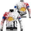 Anzac Day Lest We Forget Camouflage & Poppy Baseball Jacket | Rugbylife.co
