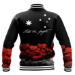 Rugbylife Clothing - Australian Military Forces Anzac Day Lest We Forget Baseball Jacket