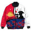 Australia Anzac Day Soldier Blowing Trumpet Bomber Jacket | Rugbylife.co
