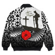 Rugbylife Clothing - Anzac Day Poppy Remembrance Bomber Jacket