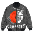 New Zealand Anzac Red Poopy Bomber Jacket | Rugbylife.co
