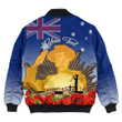 Rugbylife Clothing - (Custom) Australia Anzac Day Soldier Salute Bomber Jacket